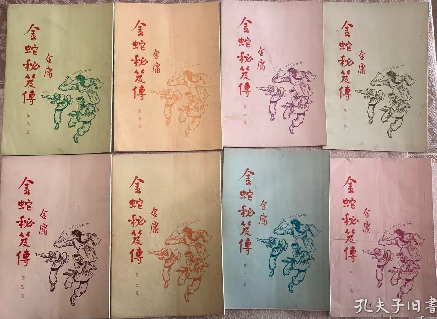 《金蛇秘笈传》8册全 金庸《碧血剑》衍生作 (1).jpg